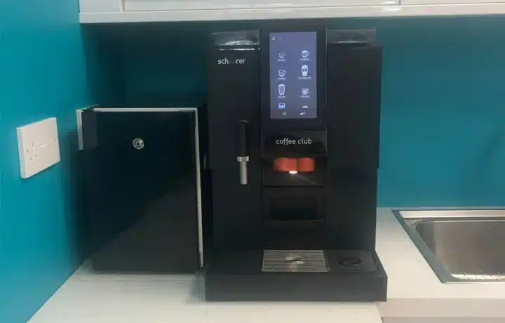 Schaerer Coffee Machine on countertop
