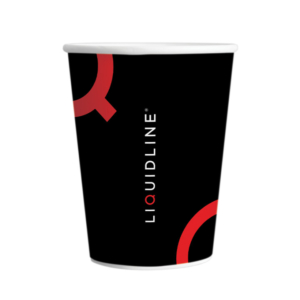 Liquidline branded paper cups