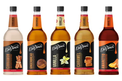 Seasonal Coffee Syrup Flavours