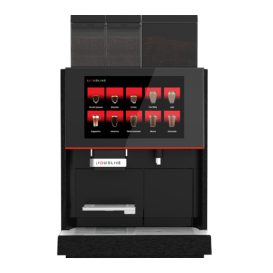 Front view of the Kalerm coffee machine