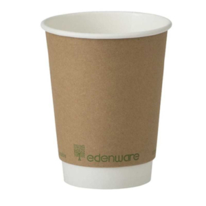 Biodegradable Double Walled Paper Cups from Edenware