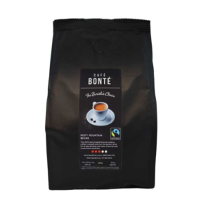 Café Bonté Misty Mountain package in black