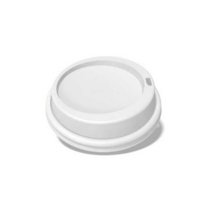 8oz cup lid in white