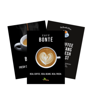 Selection of Cafe Bonte Posters